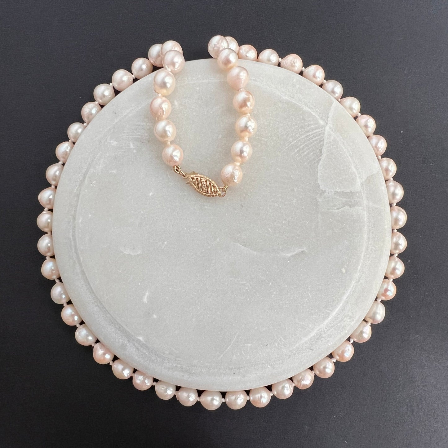 ‘CHIYO’ Baroque Cultured Akoya Pearl Necklace (6.5-7mm)